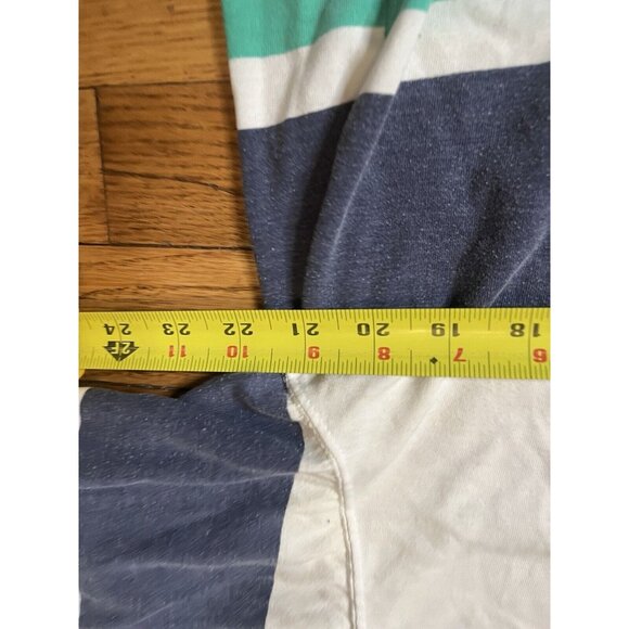 Winner's Cup Lord & Taylor Large Poly/Cotton Vintage Tshirt Striped Tennis - Picture 5 of 10